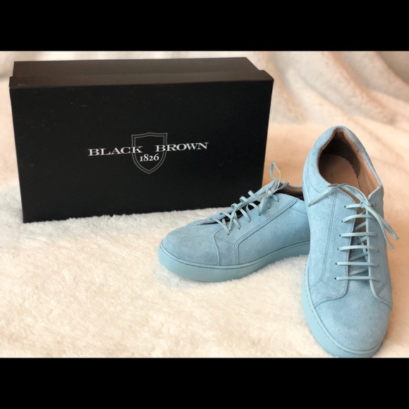 SOLD !!!Beautiful ice blue suede man shoes NEW!! - Picture 3 of 5